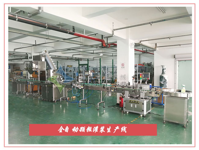 全自動顆粒灌裝生產(chǎn)線